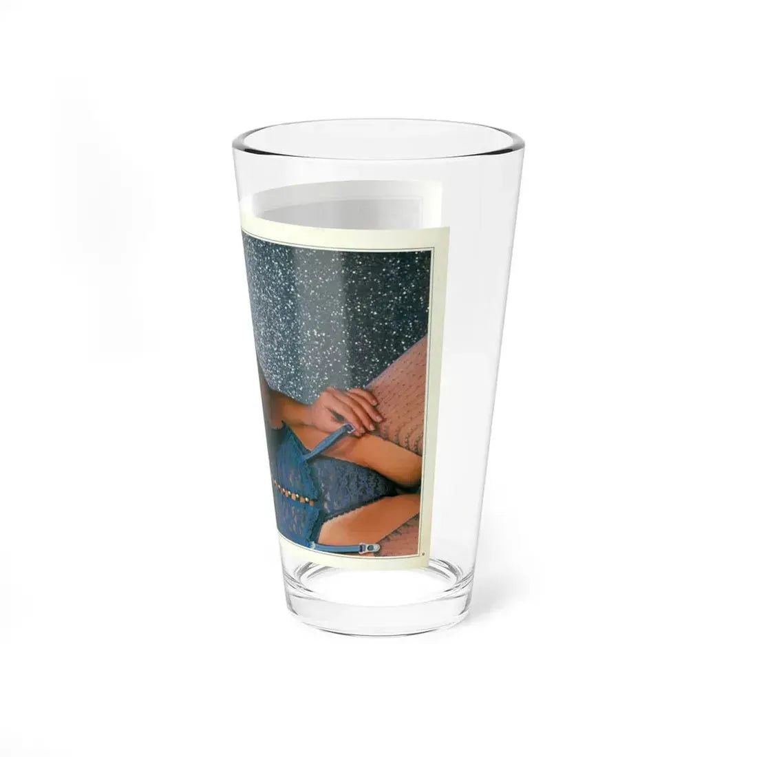 Linda Blair #228 - Partially Topless (Vintage Female Icon) Pint Glass 16oz - Go Mug Yourself