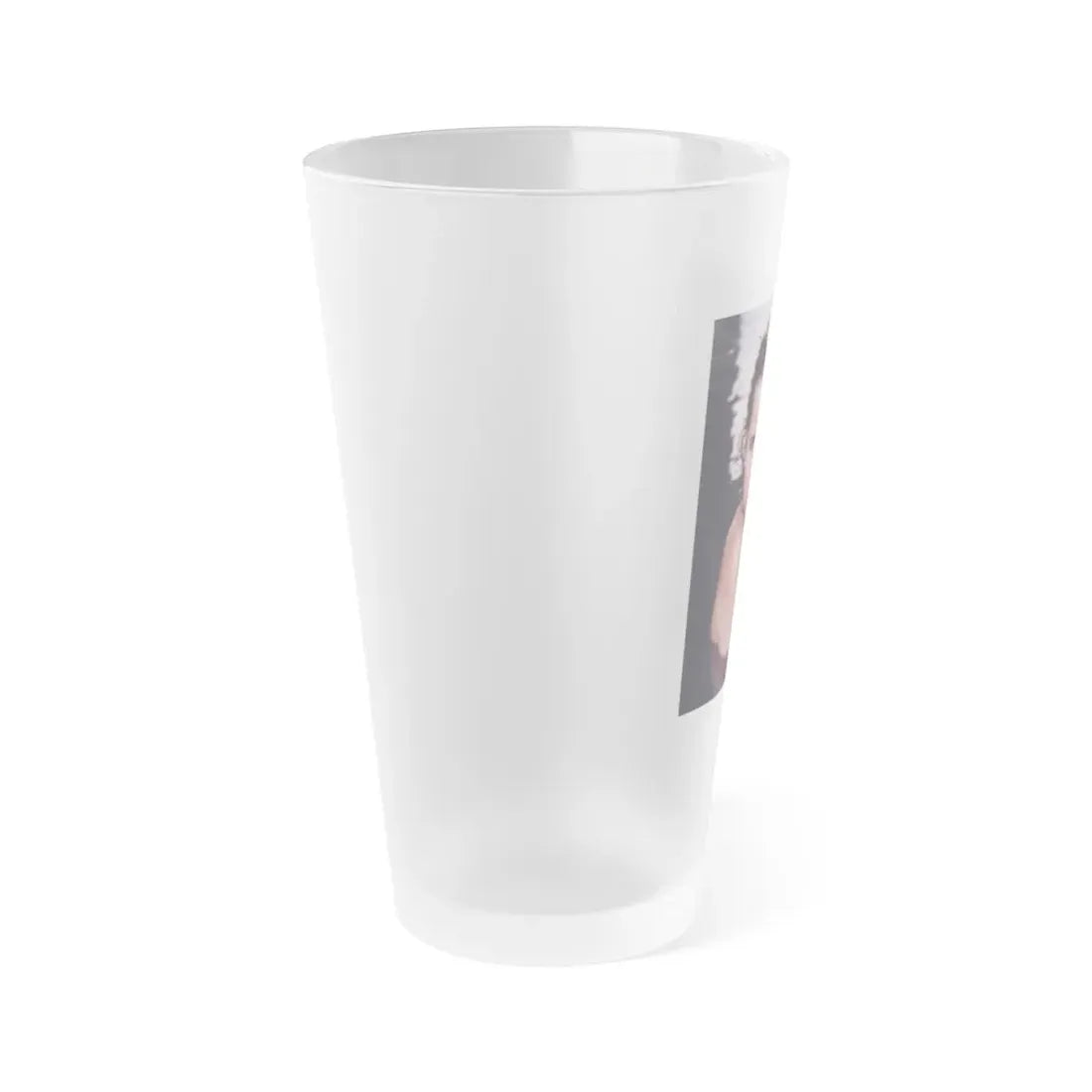 Linda Blair #254 - Topless (Vintage Female Icon) Frosted Pint Glass 16oz - Go Mug Yourself