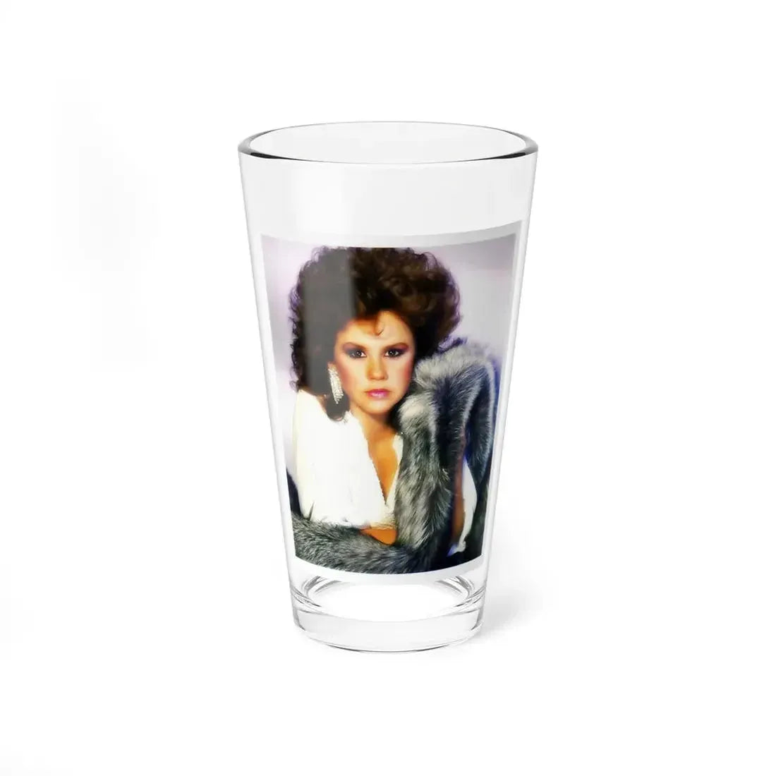 Linda Blair #258 (Vintage Female Icon) Pint Glass 16oz 16oz - Go Mug Yourself