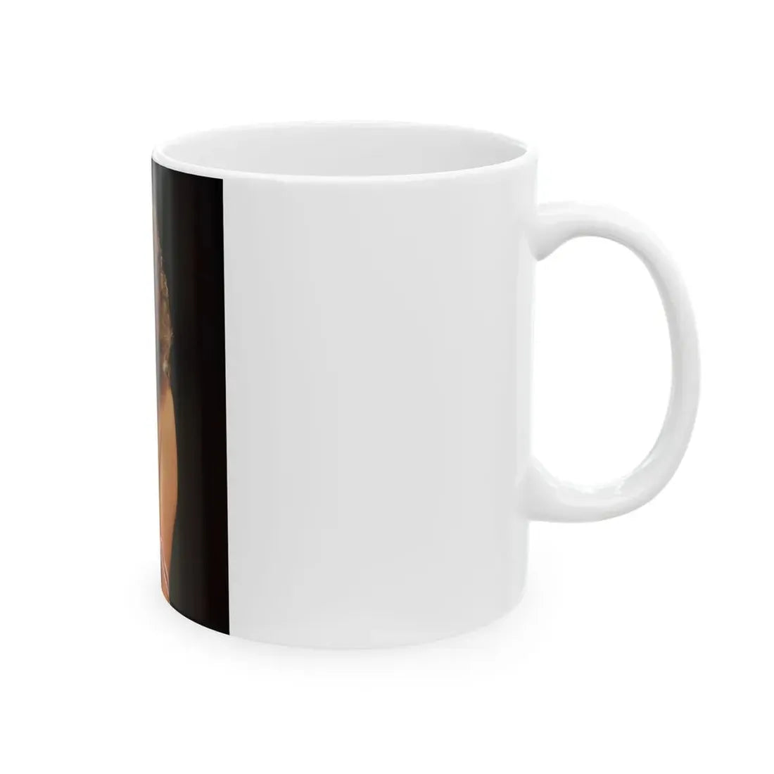 Linda Blair #266 - Partially Topless (Vintage Female Icon) White Coffee Mug - Go Mug Yourself