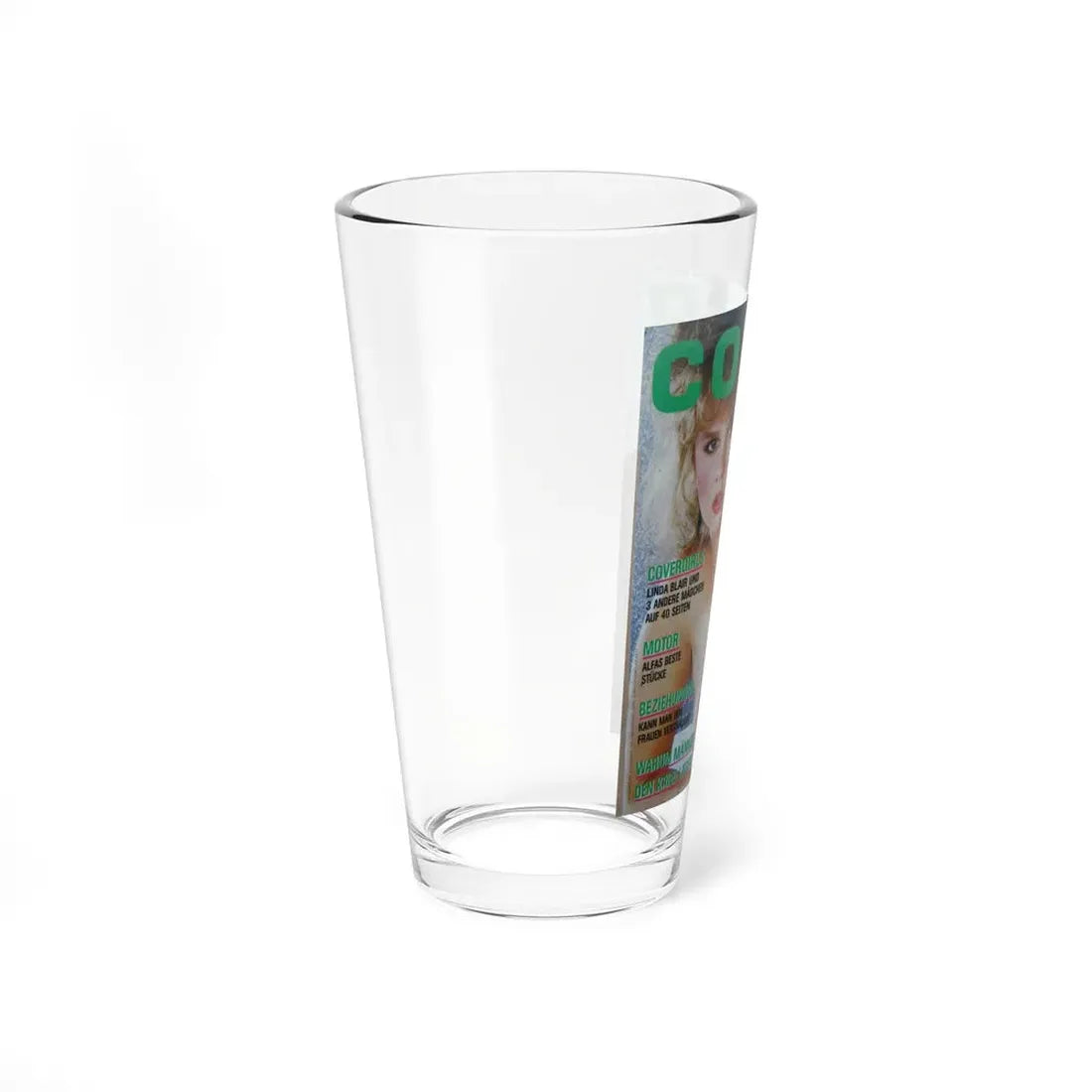 Linda Blair #275 - Mag. Cover (Vintage Female Icon) Pint Glass 16oz - Go Mug Yourself