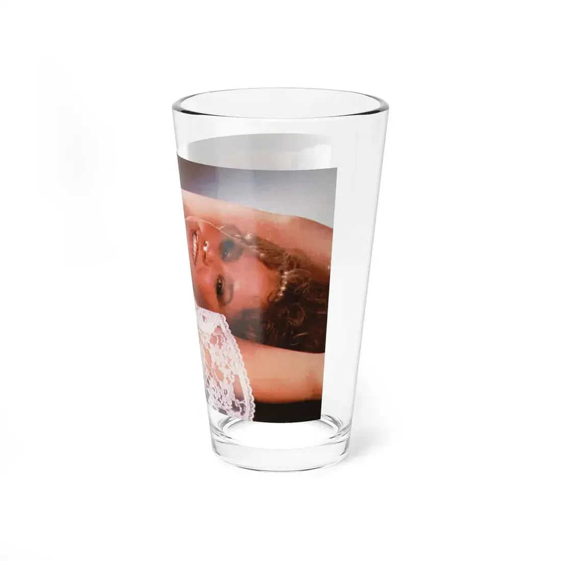Linda Blair #278 - Topless (Vintage Female Icon) Pint Glass 16oz - Go Mug Yourself