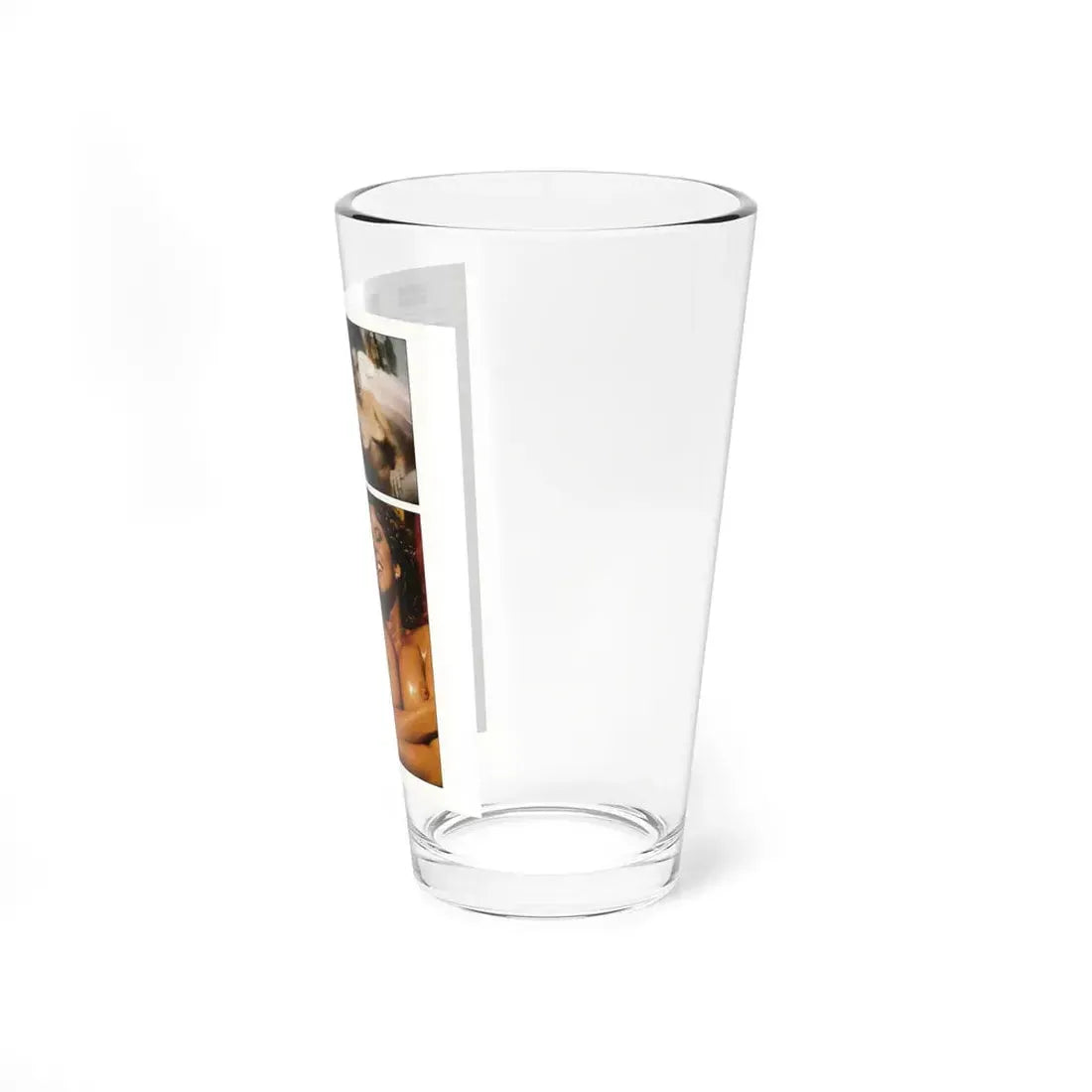 Linda Blair #299 - Celebrity Sleuth Mag. - 1 Page 6 Photos with, article (Vintage Female Icon) Pint Glass 16oz - Go Mug Yourself