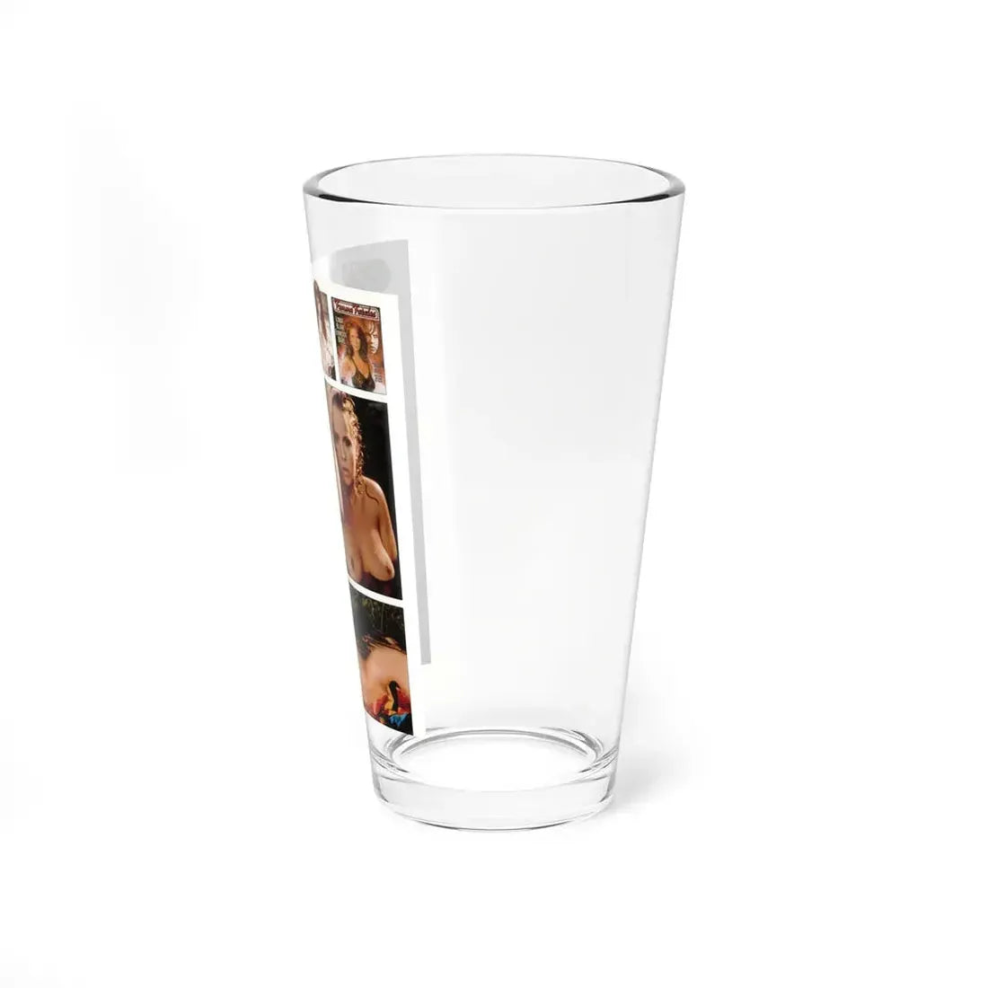 Linda Blair #301 - Celebrity Sleuth Mag. - 1 Page 7 Photos with, article (Vintage Female Icon) Pint Glass 16oz - Go Mug Yourself