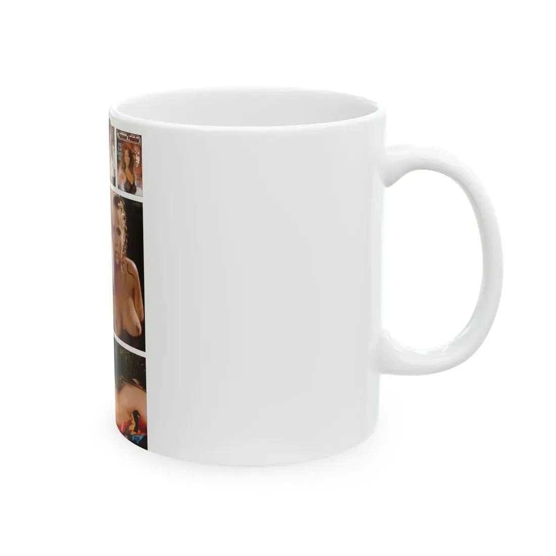 Linda Blair #301 - Celebrity Sleuth Mag. - 1 Page 7 Photos with, article (Vintage Female Icon) White Coffee Mug - Go Mug Yourself