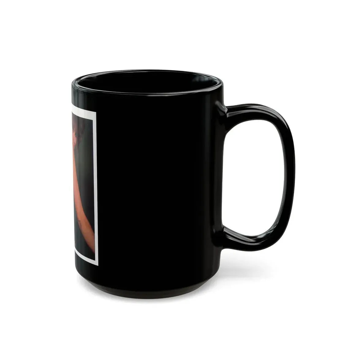 Linda Blair #304 - Celebrity Sleuth Mag. - 1 Page 1 Small Photo (Vintage Female Icon) Black Coffee Mug - Go Mug Yourself