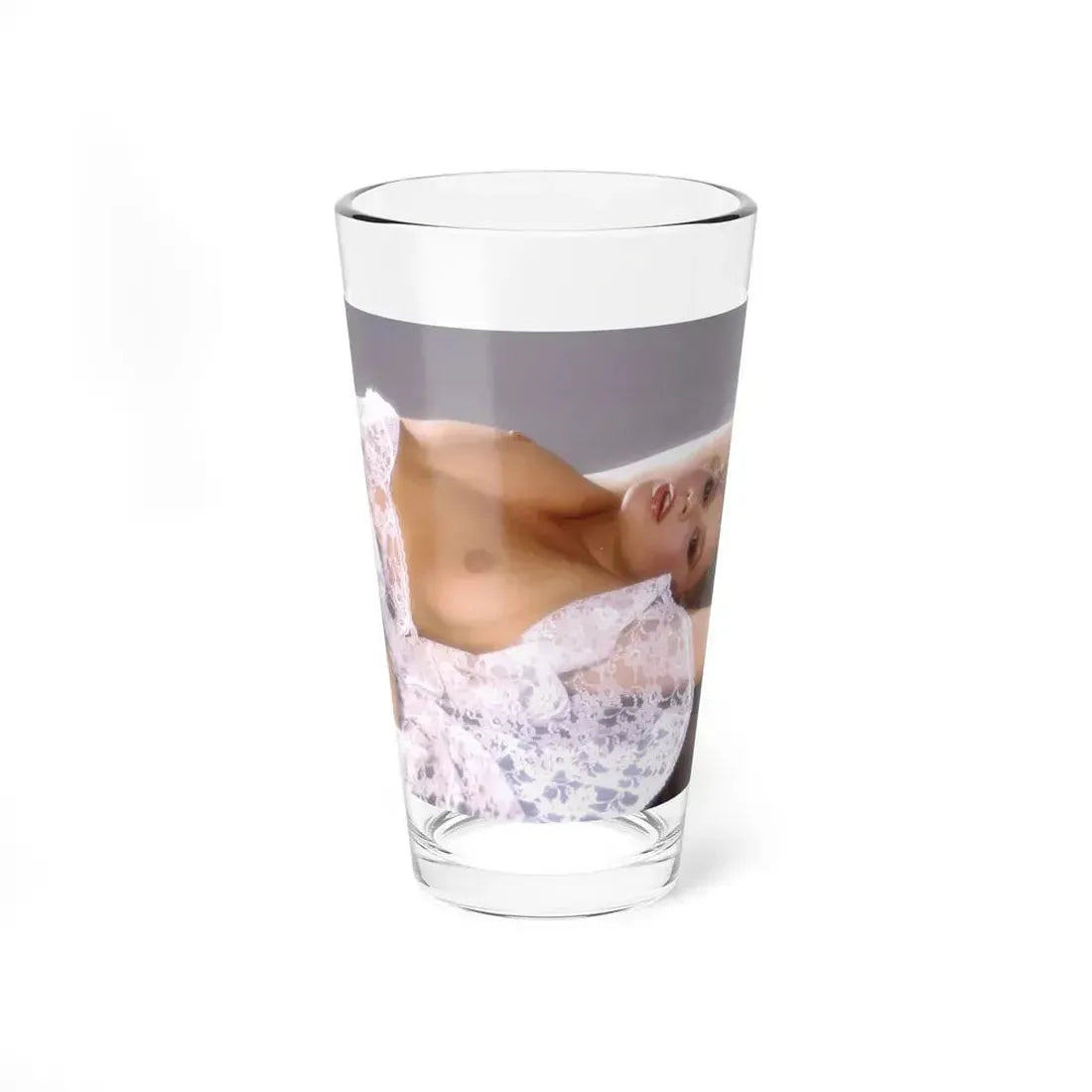 Linda Blair #32 (Vintage Female Icon) Pint Glass 16oz 16oz - Go Mug Yourself