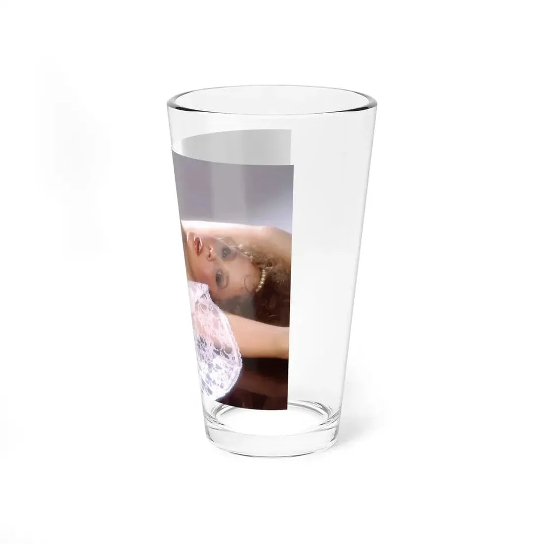 Linda Blair #32 (Vintage Female Icon) Pint Glass 16oz - Go Mug Yourself