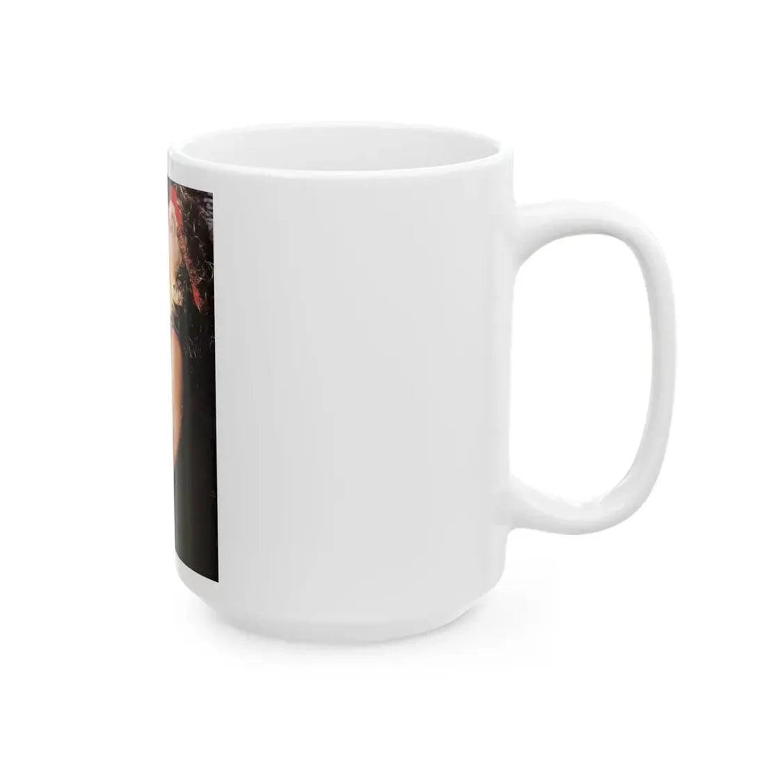 Linda Blair #321 - 1 Page, 1 Photo topless from OUI Mag. October '82 (Vintage Female Icon) White Coffee Mug - Go Mug Yourself