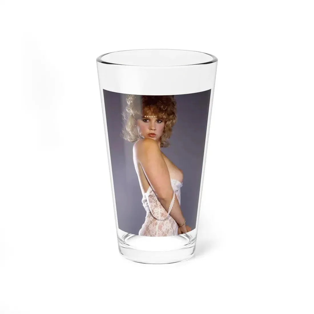 Linda Blair #33 (Vintage Female Icon) Pint Glass 16oz 16oz - Go Mug Yourself