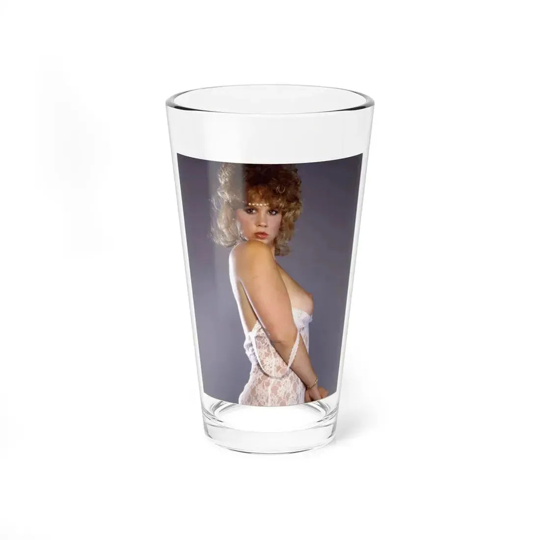 Linda Blair #334 (Vintage Female Icon) Pint Glass 16oz 16oz - Go Mug Yourself