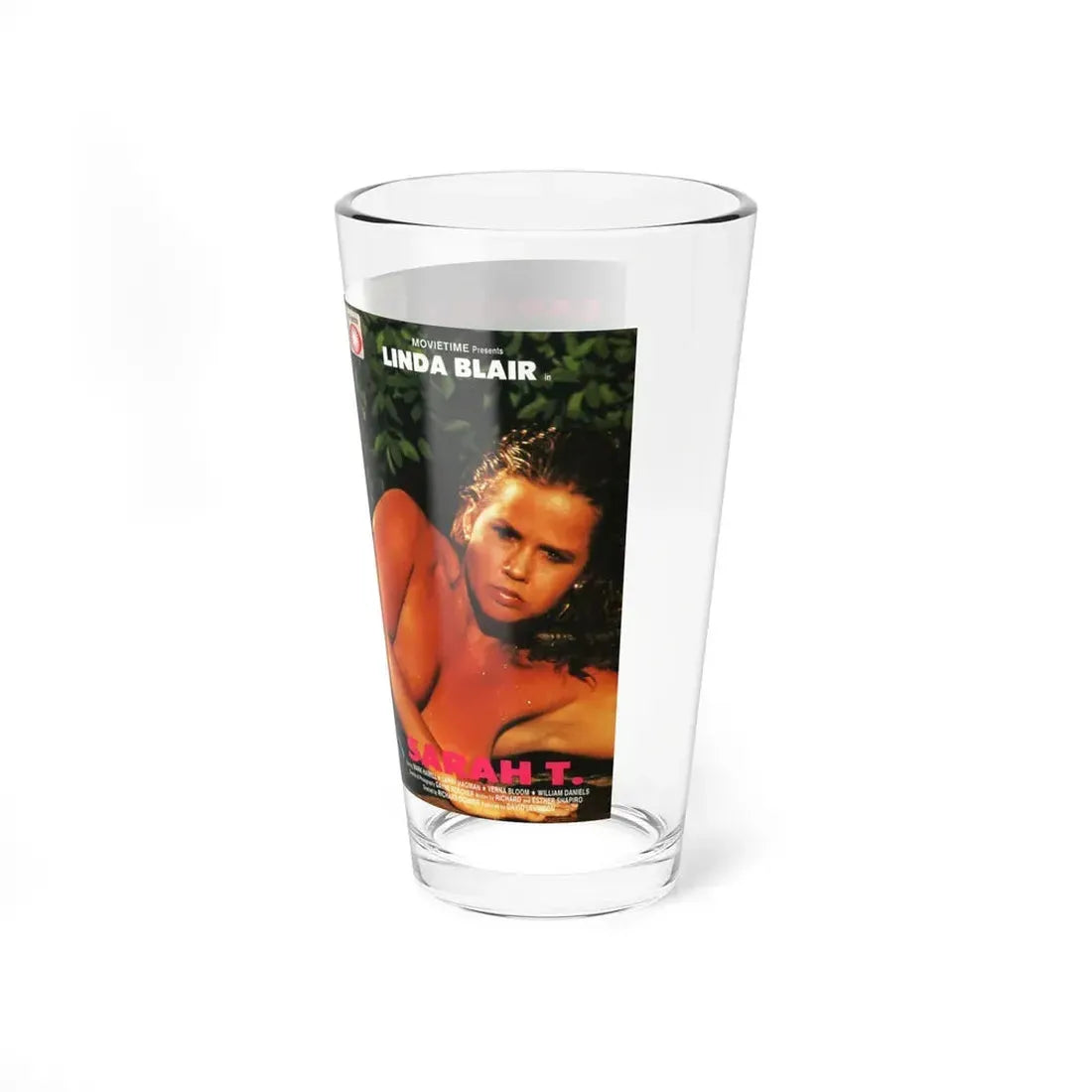 Linda Blair #336 (Vintage Female Icon) Pint Glass 16oz - Go Mug Yourself