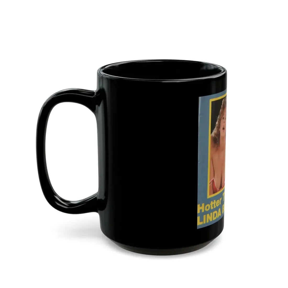 Linda Blair #339 - High Society Mag. Cover August '83 (Vintage Female Icon) Black Coffee Mug - Go Mug Yourself
