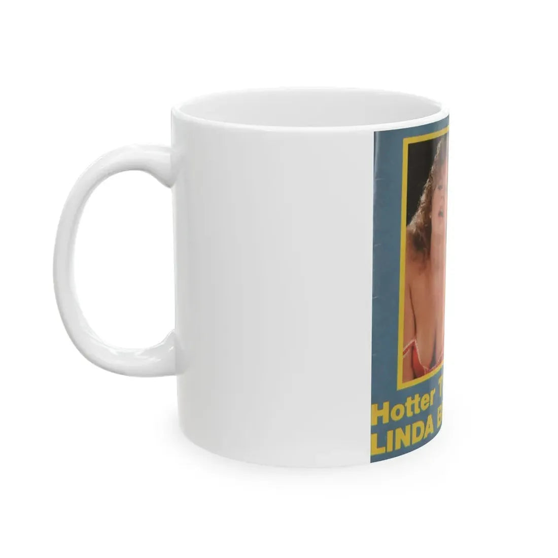 Linda Blair #339 - High Society Mag. Cover August '83 (Vintage Female Icon) White Coffee Mug - Go Mug Yourself