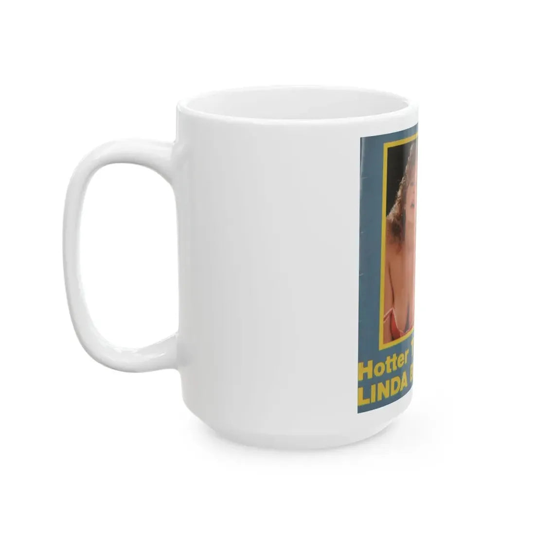 Linda Blair #339 - High Society Mag. Cover August '83 (Vintage Female Icon) White Coffee Mug - Go Mug Yourself