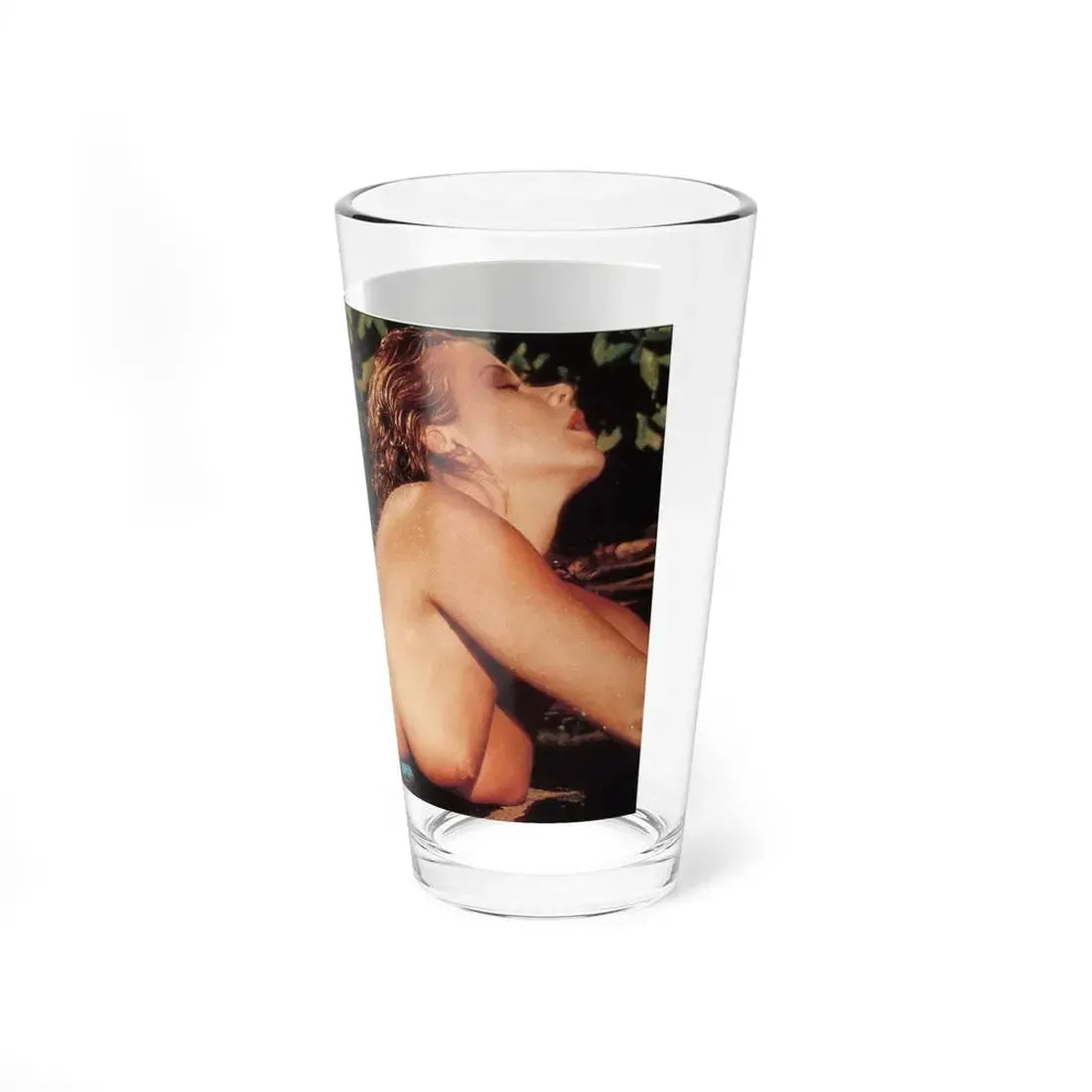 Linda Blair #363 - Topless (Vintage Female Icon) Pint Glass 16oz - Go Mug Yourself