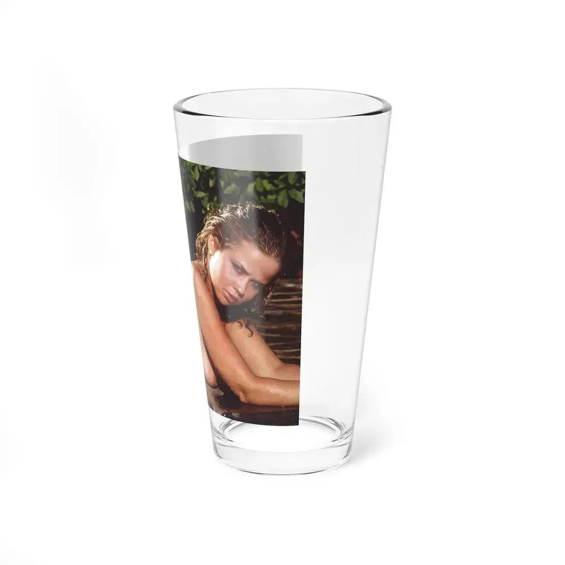 Linda Blair #364 - Topless (Vintage Female Icon) Pint Glass 16oz - Go Mug Yourself