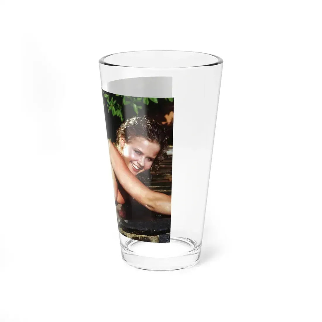 Linda Blair #365 - Topless (Vintage Female Icon) Pint Glass 16oz - Go Mug Yourself