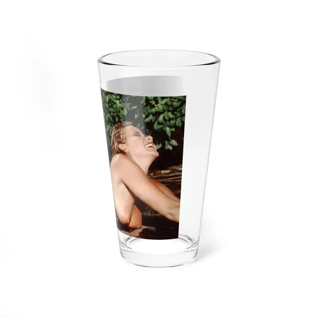 Linda Blair #366 - Topless (Vintage Female Icon) Pint Glass 16oz - Go Mug Yourself