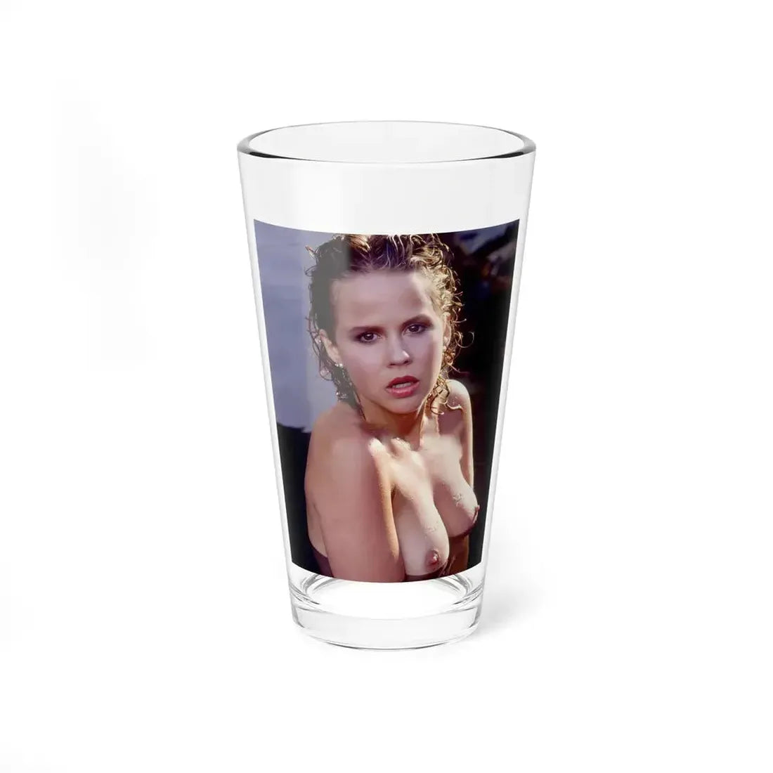 Linda Blair #369 - Underwater & Topless (Vintage Female Icon) Pint Glass 16oz 16oz - Go Mug Yourself