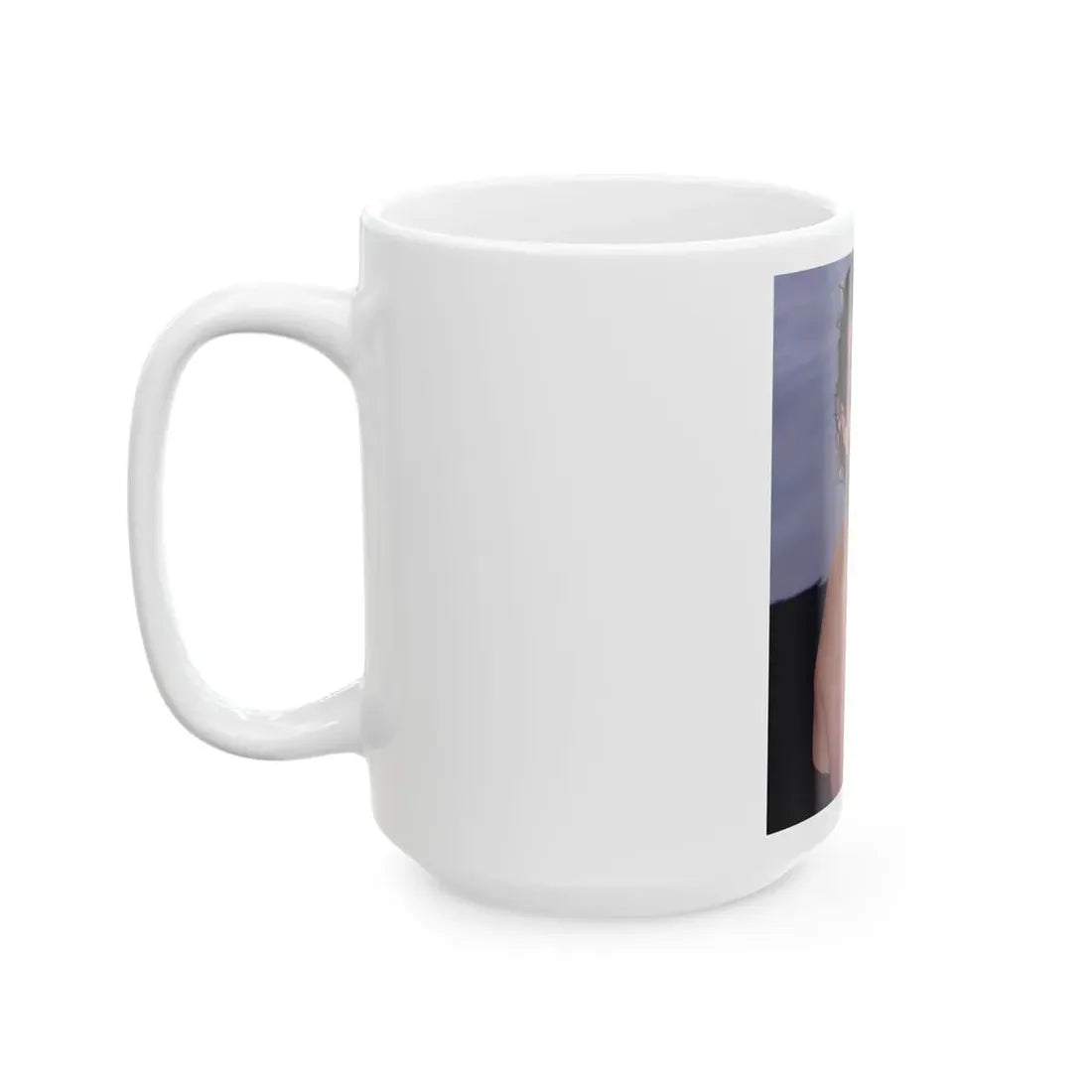 Linda Blair #369 - Underwater & Topless (Vintage Female Icon) White Coffee Mug - Go Mug Yourself