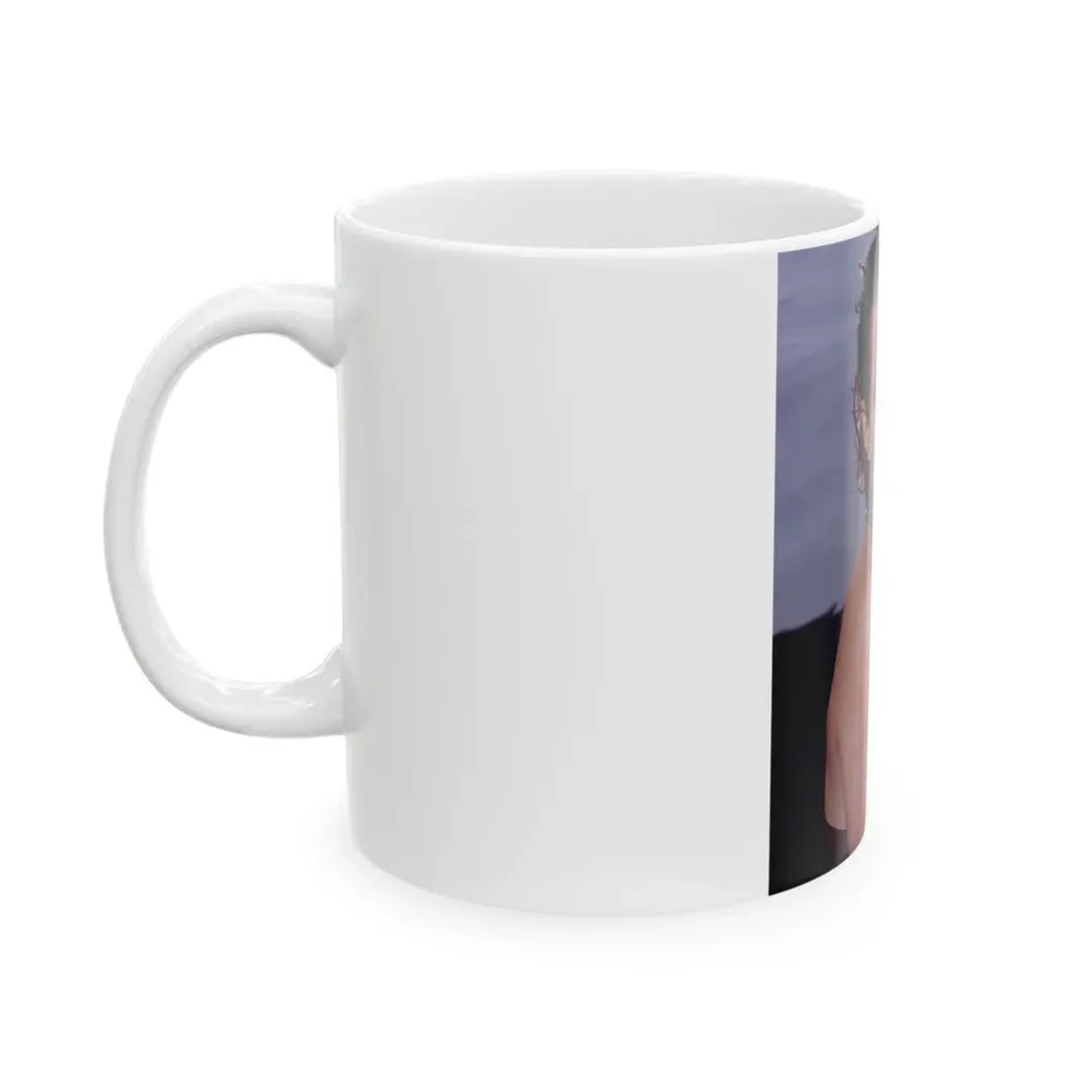 Linda Blair #369 - Underwater & Topless (Vintage Female Icon) White Coffee Mug - Go Mug Yourself