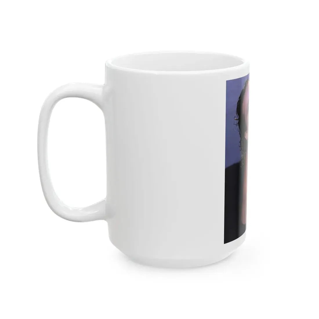 Linda Blair #370 - Underwater & Topless (Vintage Female Icon) White Coffee Mug - Go Mug Yourself