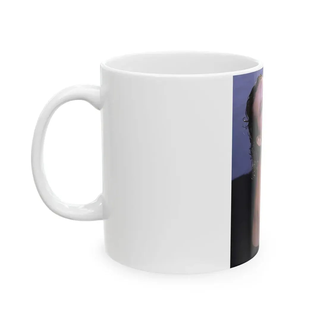 Linda Blair #370 - Underwater & Topless (Vintage Female Icon) White Coffee Mug - Go Mug Yourself