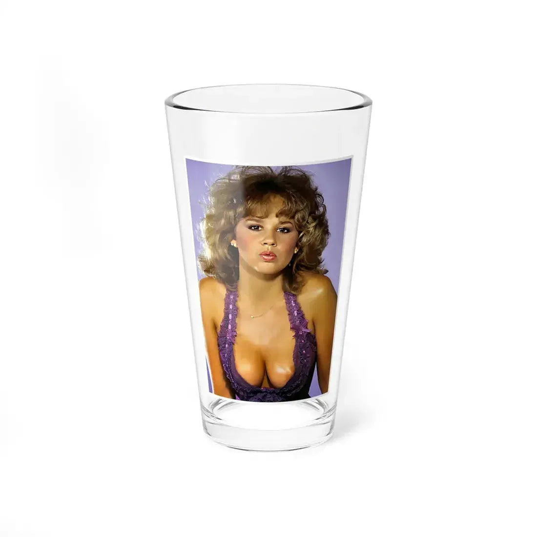 Linda Blair #75 (Vintage Female Icon) Pint Glass 16oz 16oz - Go Mug Yourself