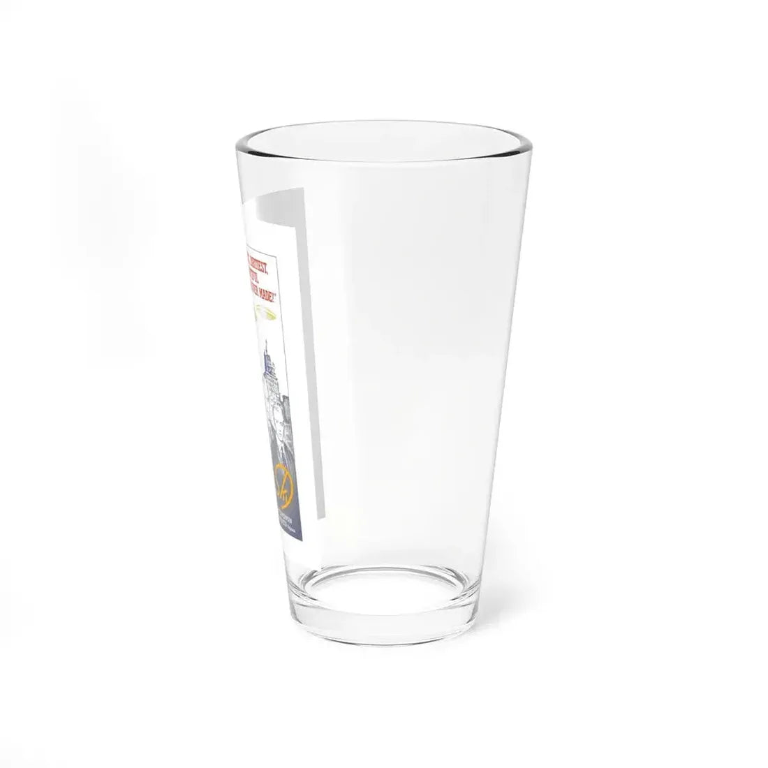 LIQUID SKY (2) 1982 Movie Poster - Pint Glass 16oz - Go Mug Yourself