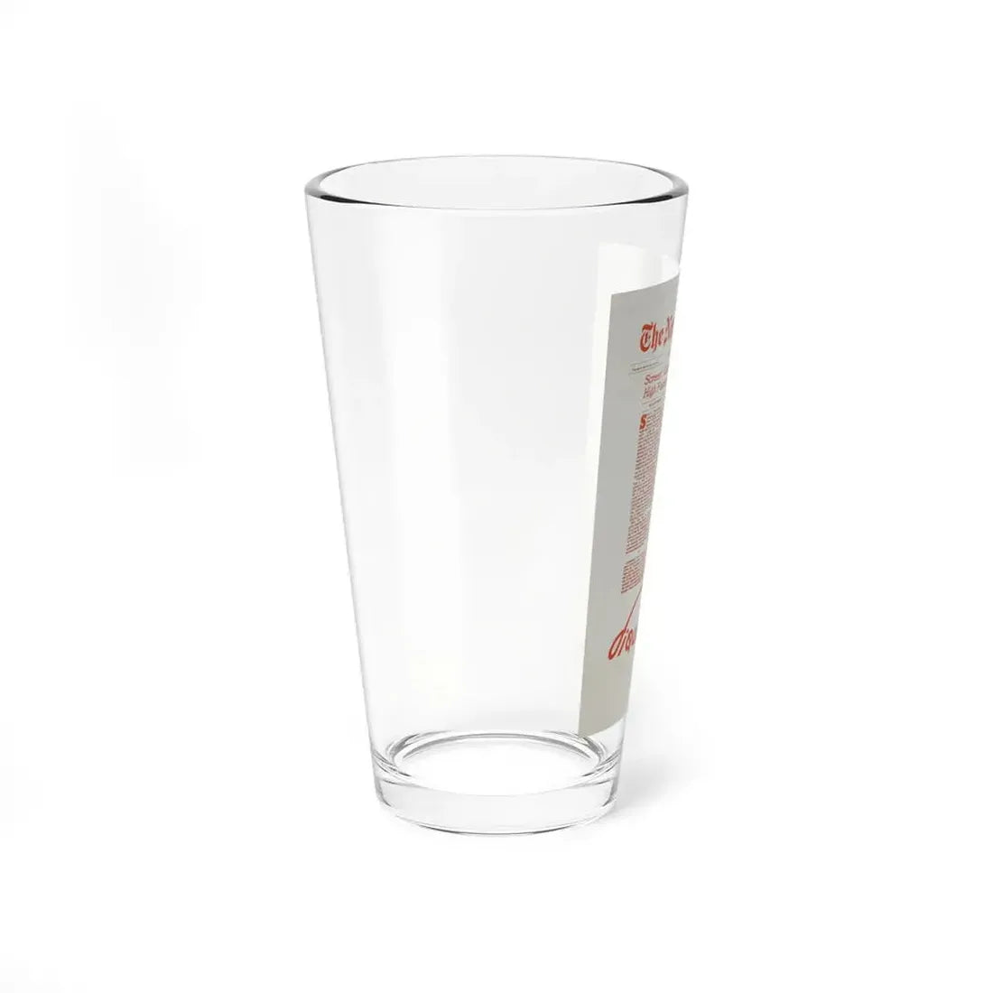 LIQUID SKY (TEASER) 1982 Movie Poster - Pint Glass 16oz - Go Mug Yourself