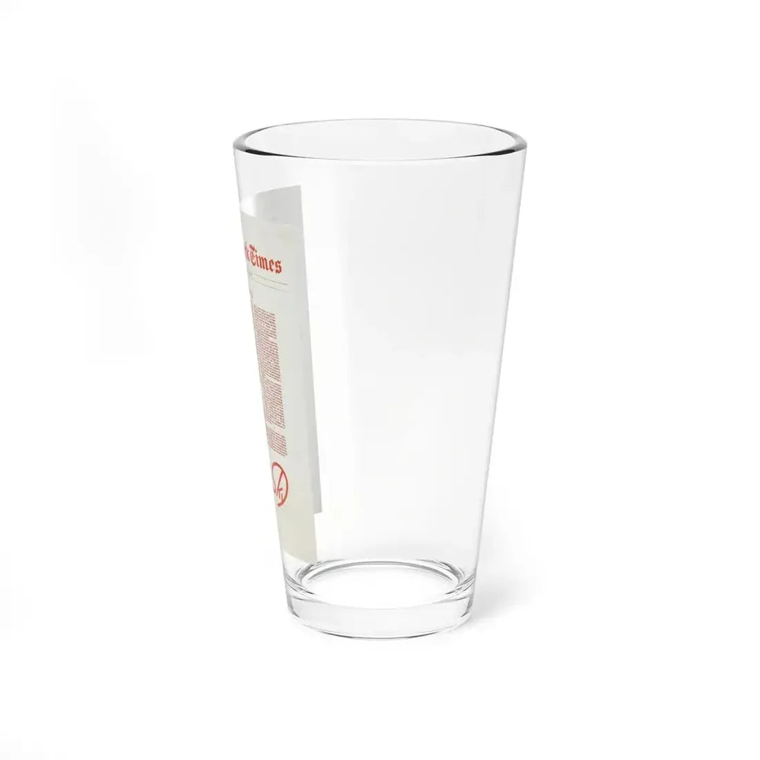 LIQUID SKY (TEASER) 1982 Movie Poster - Pint Glass 16oz - Go Mug Yourself