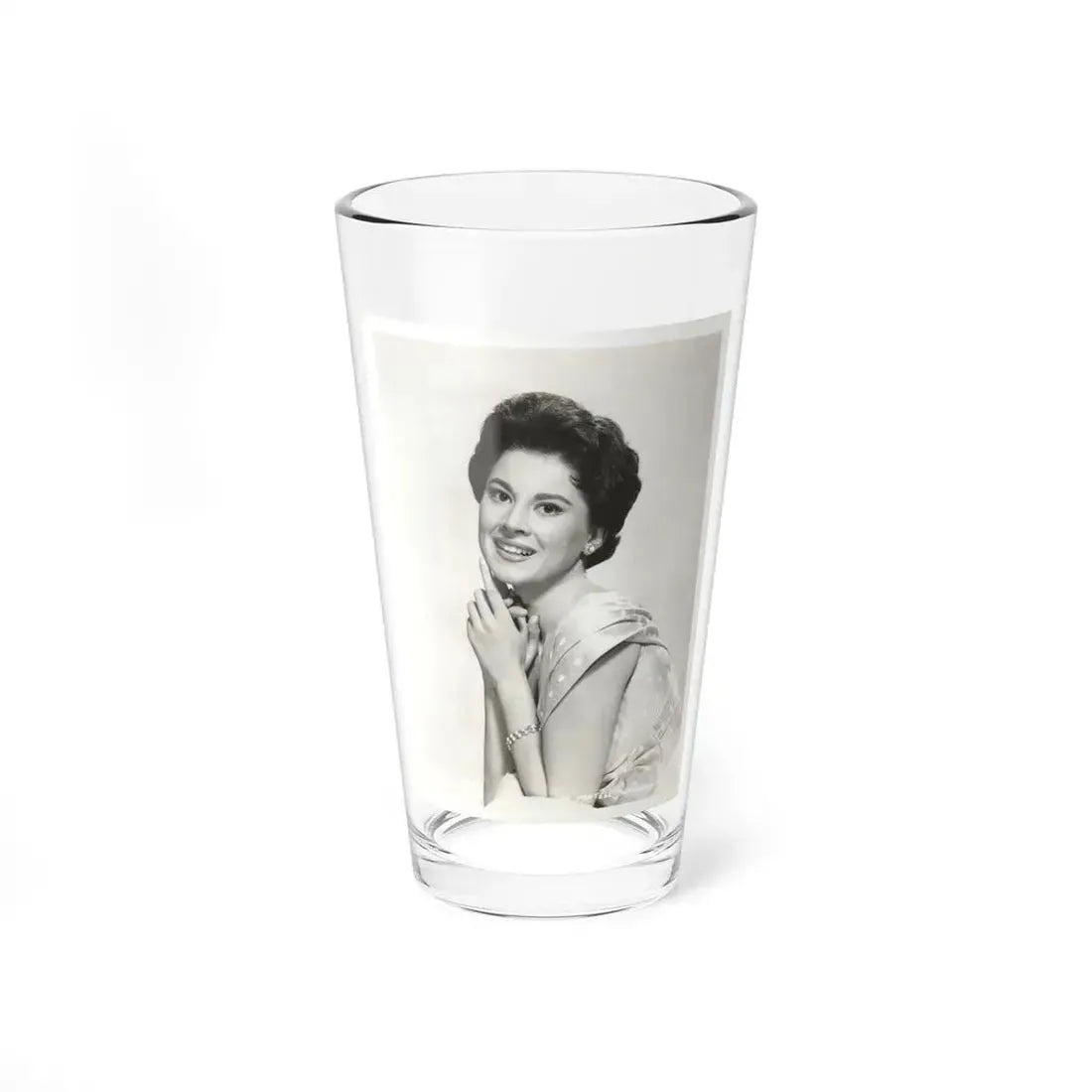 Lisa Montell #24 (Vintage Female Icon) Pint Glass 16oz 16oz - Go Mug Yourself