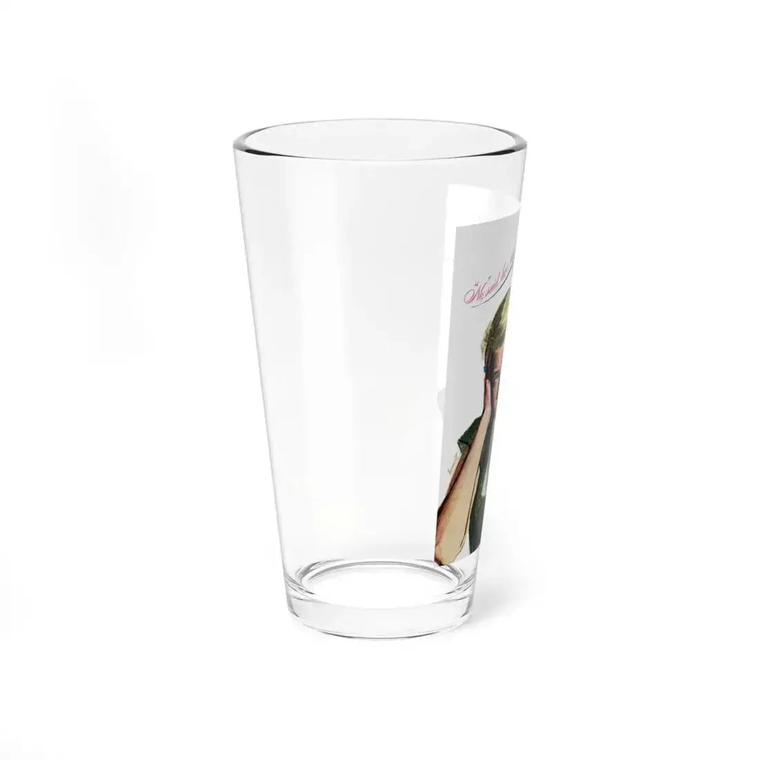 Listening Heart, Today's Woman magazine, November 1949 - Pint Glass 16oz - Go Mug Yourself