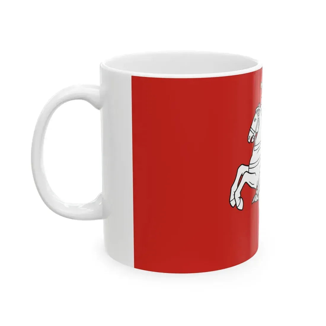 Lithuania 1918 (Lithuania) White Coffee Mug - Go Mug Yourself