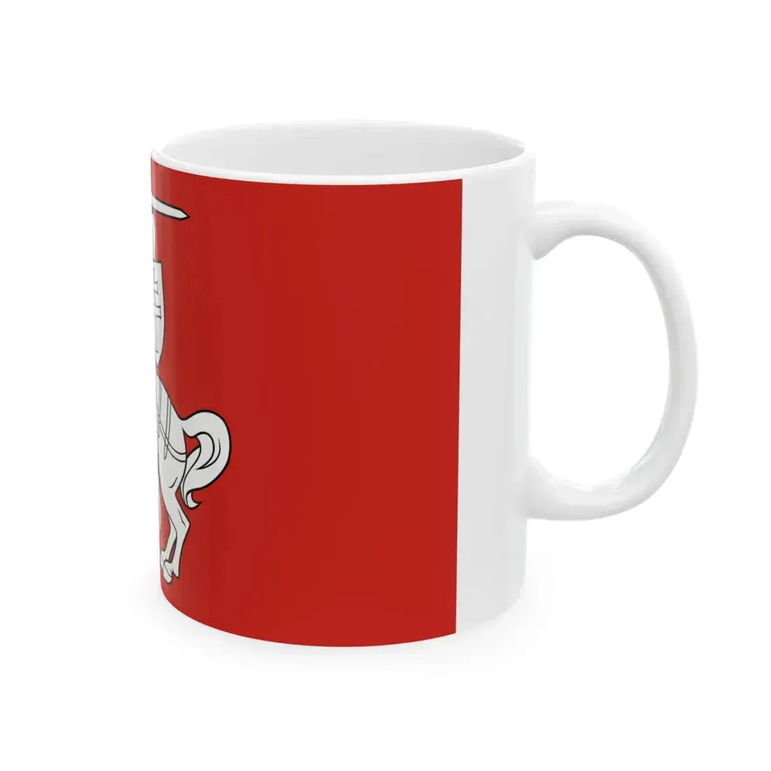 Lithuania 1918 (Lithuania) White Coffee Mug - Go Mug Yourself
