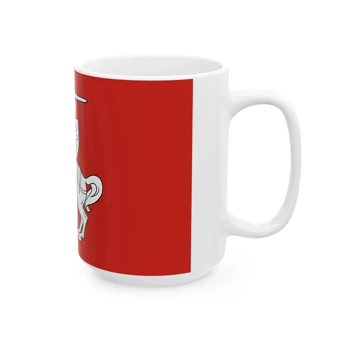 Lithuania 1918 (Lithuania) White Coffee Mug - Go Mug Yourself