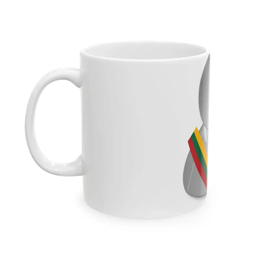 Lithuania politic personality icon (Lithuania) White Coffee Mug - Go Mug Yourself