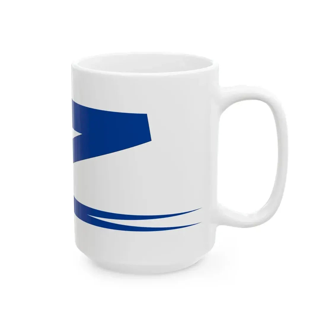 Lithuanian Naval pennant (Lithuania) White Coffee Mug - Go Mug Yourself