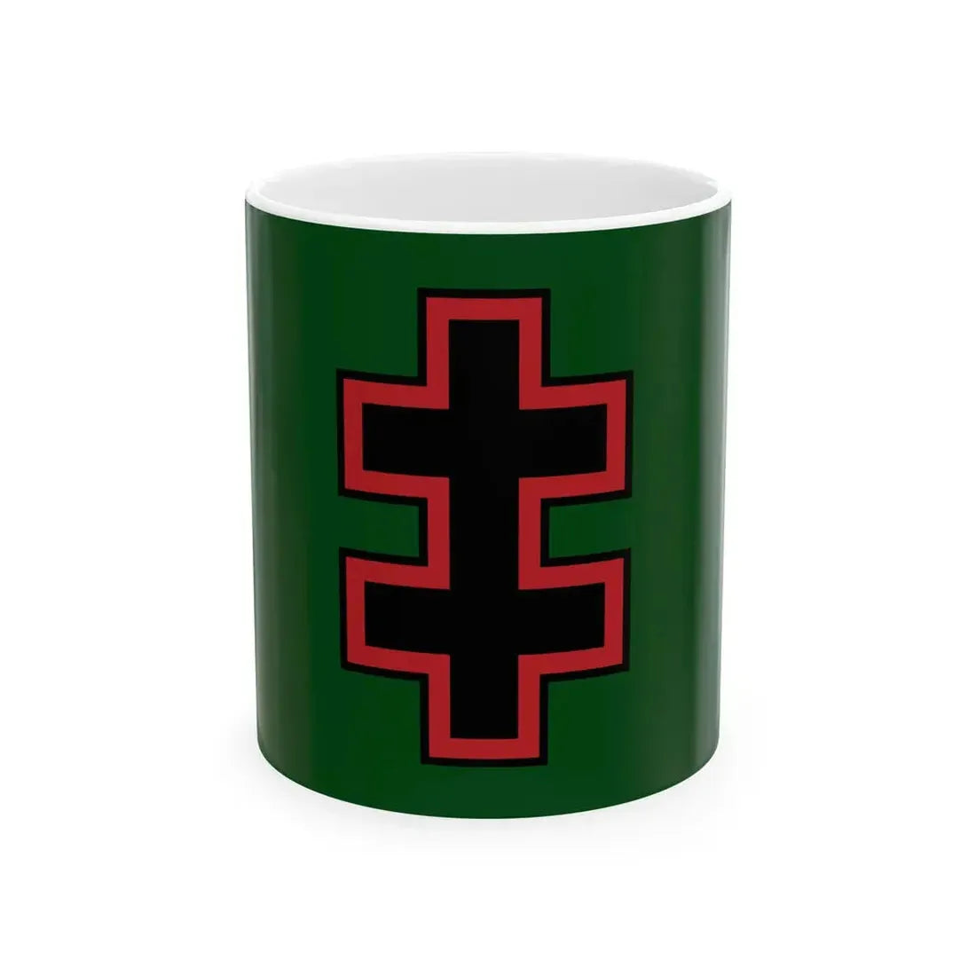 Lithuanian Special Operation Force Flag (Lithuania) White Coffee Mug 11oz - Go Mug Yourself