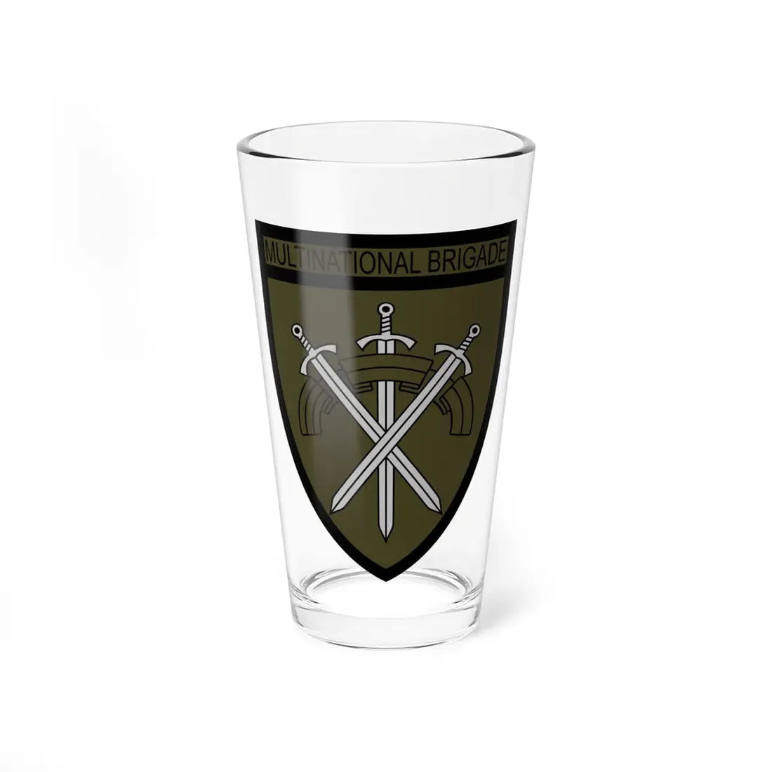 LITPOLUKRBRIG Multinational 2 (Ukraine) Pint Glass 16oz 16oz - Go Mug Yourself
