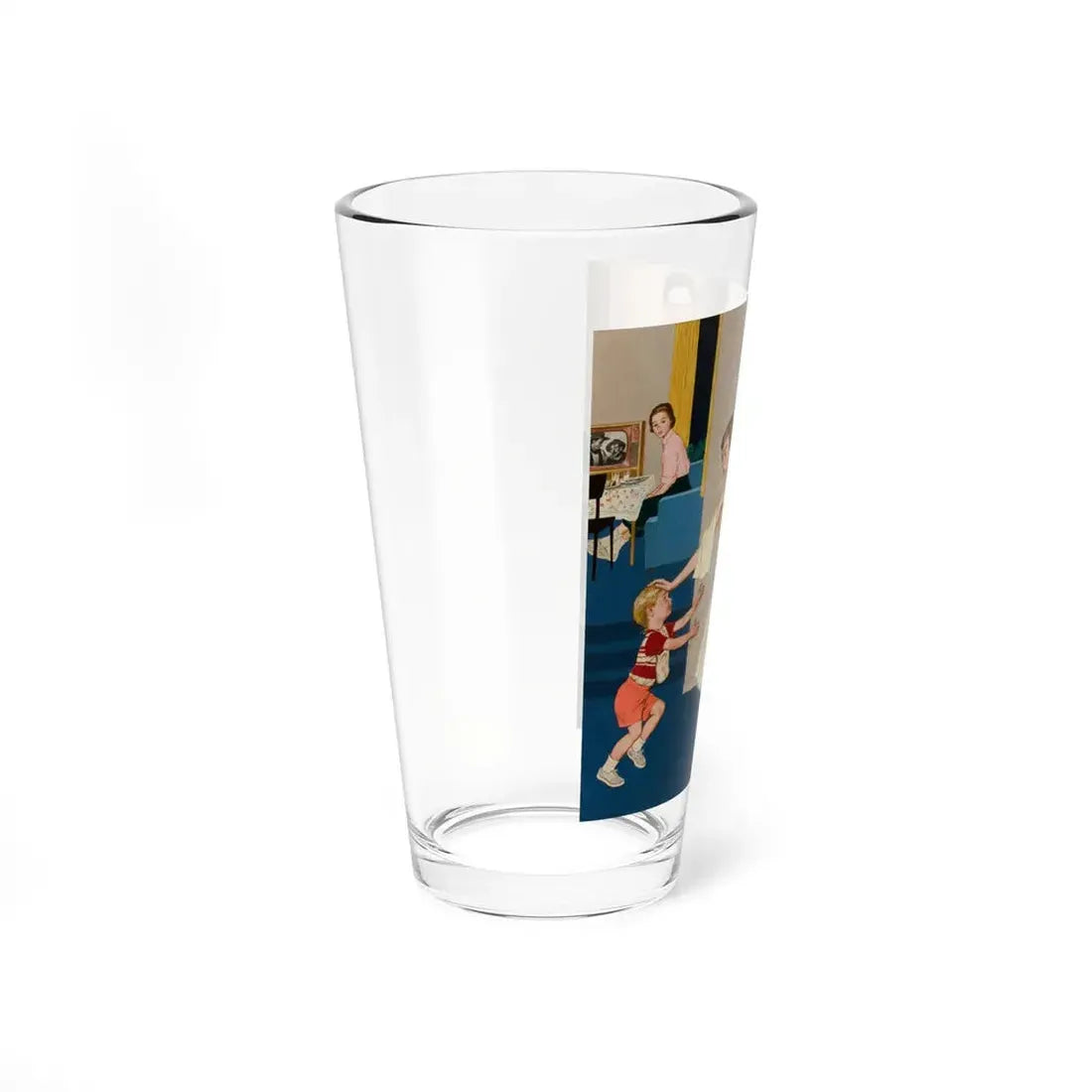 Little Boy with Dirty Hands, Saturday Evening Post Cover, September 27, 1957 - Pint Glass 16oz - Go Mug Yourself