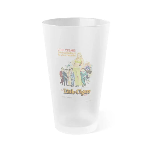 LITTLE CIGARS 1973 Movie Poster - Frosted Pint Glass 16oz 16oz Frosted - Go Mug Yourself