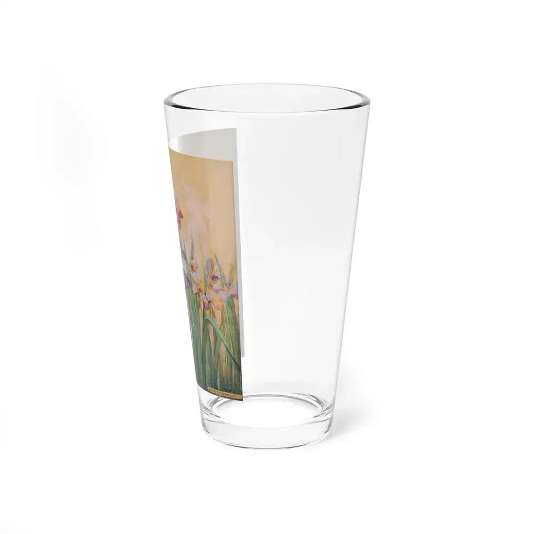 Little Girl with Irises, Good Housekeeping cover, June 1930 - Pint Glass 16oz - Go Mug Yourself