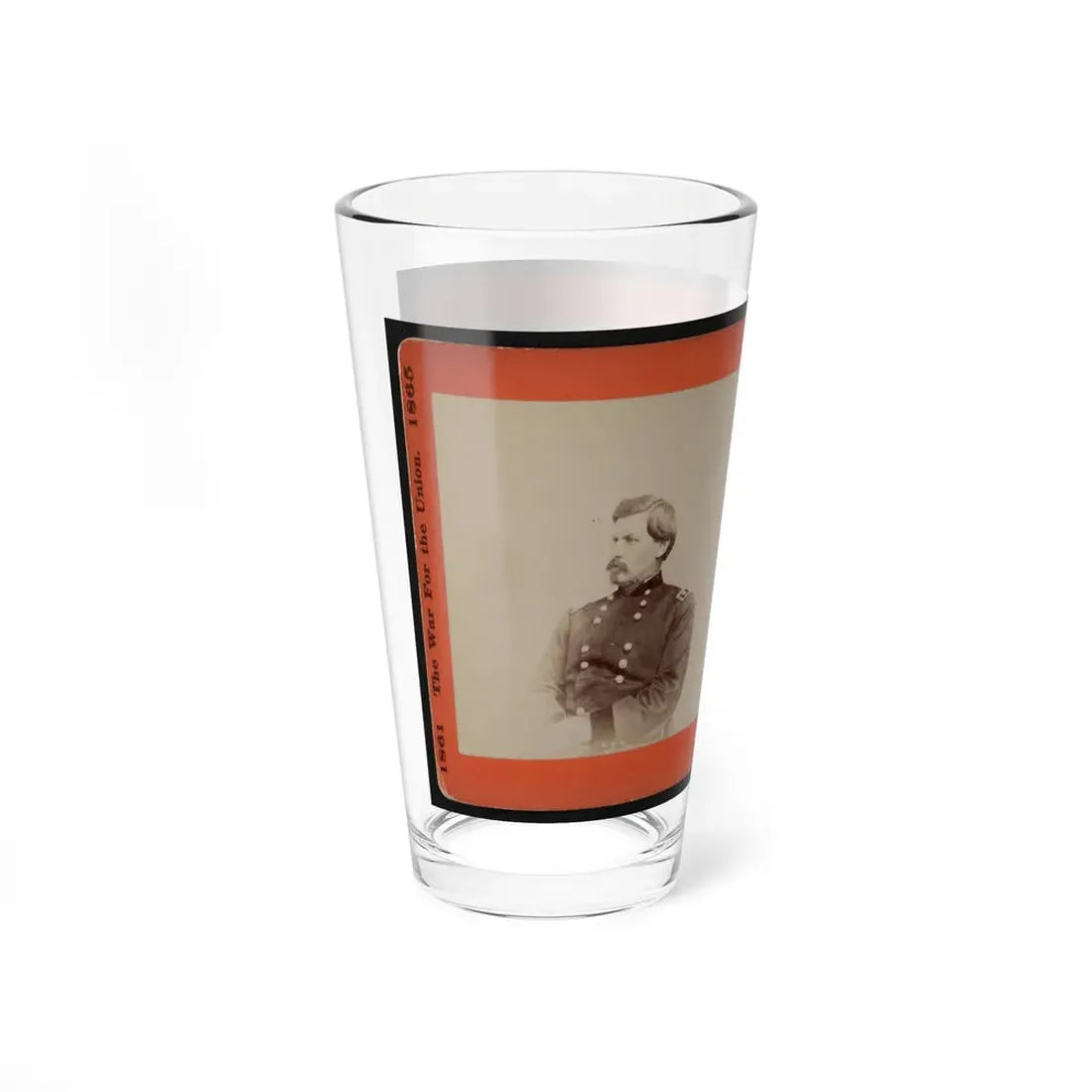 Little Mac 001 (U.S. Civil War) Pint Glass 16oz - Go Mug Yourself