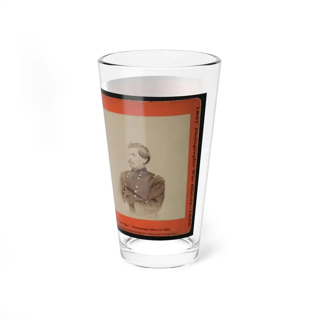 Little Mac 001 (U.S. Civil War) Pint Glass 16oz - Go Mug Yourself
