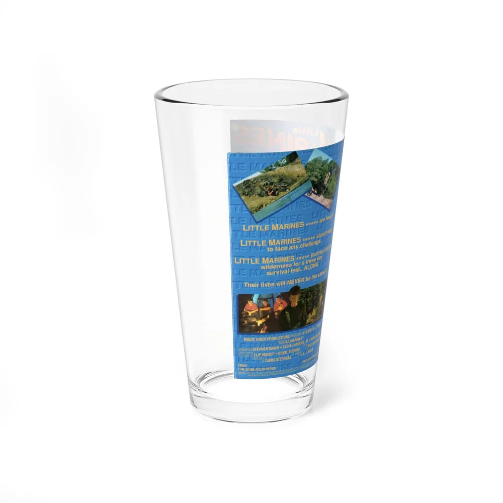 LITTLE MARINES AN ADVENTURE (VHS COVER) Pint Glass 16oz - Go Mug Yourself
