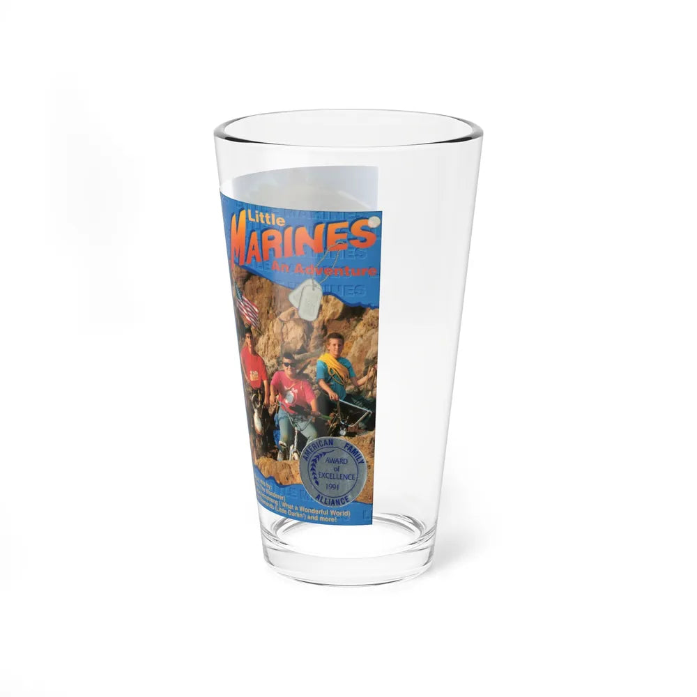 LITTLE MARINES AN ADVENTURE (VHS COVER) Pint Glass 16oz - Go Mug Yourself