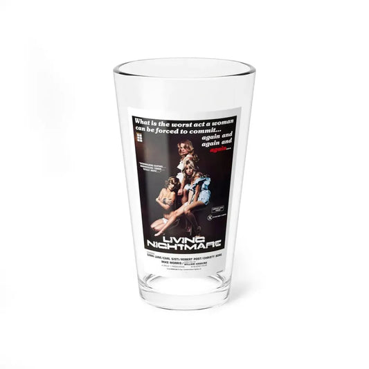 LIVING NIGHTMARE (NAZI LOVE CAMP) 1977 Movie Poster - Pint Glass 16oz 16oz - Go Mug Yourself