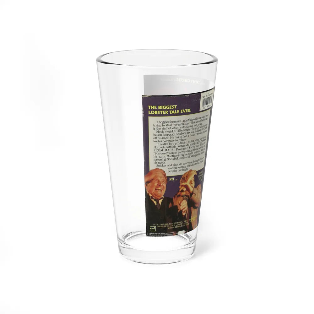 LOBSTER MAN FROM MARS (VHS COVER) Pint Glass 16oz - Go Mug Yourself